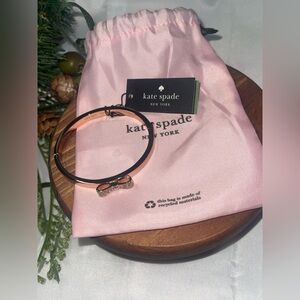 Kate Spade Rose Gold Bow Bangle